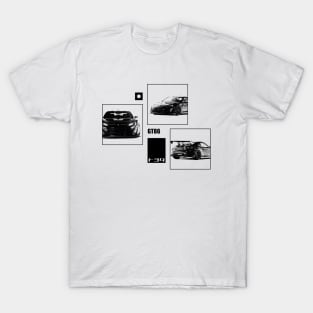 TOYOTA GT86 Black 'N White Archive T-Shirt